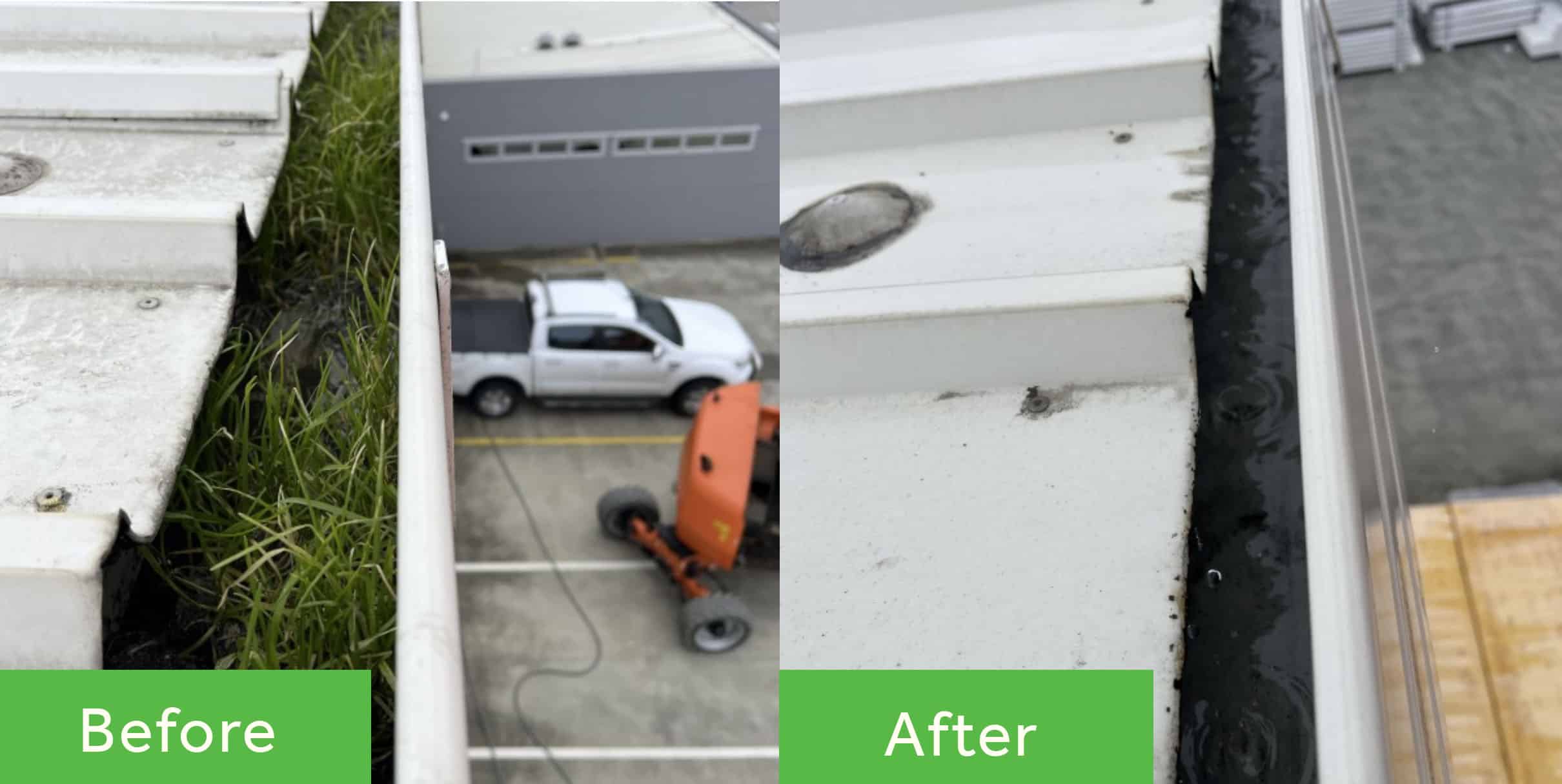 Gutter Before After