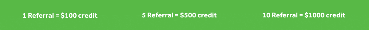 Website referral banner